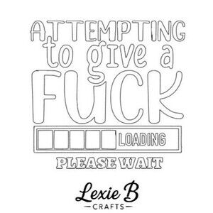 adult humor Vinyl Decal Funny dont care Quote Sticker Car Window Laptop Decal